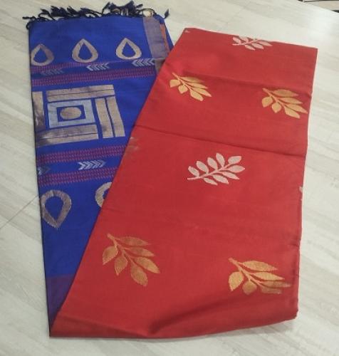 SOFT SILK SAREE WITH BLOUSE